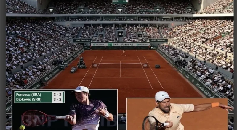 The Heir Beats the GOAT: Joao Fonseca Stuns Djokovic in a Roland Garros Classic