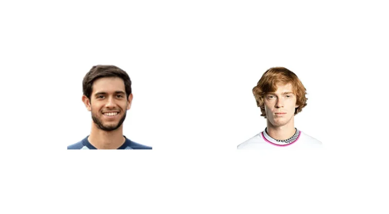 Prediction cover: N. Borges vs A. Rublev