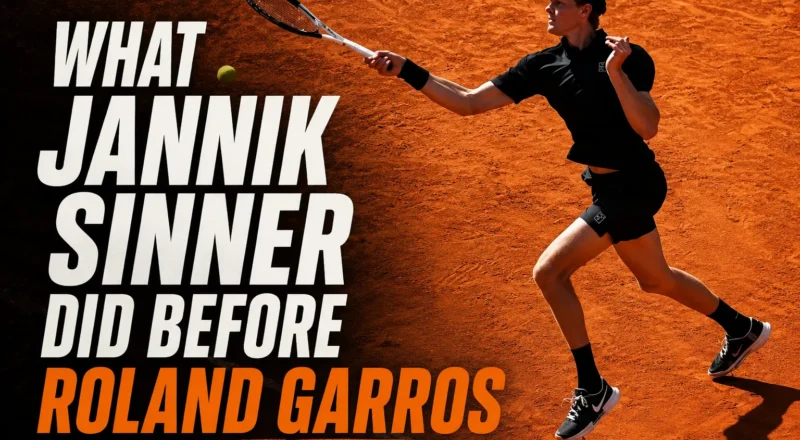 Before Roland Garros – Jannik Sinner Completed Something Very Rare in Tennis