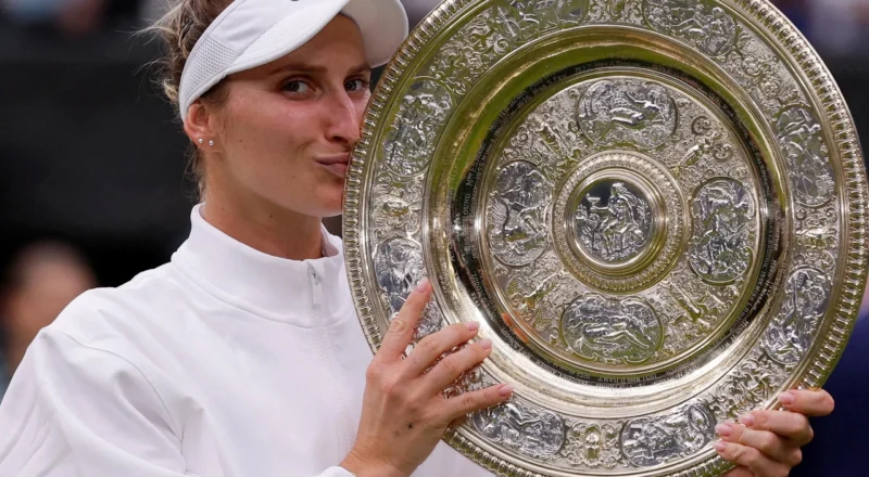 Wimbledon 2023 champion Vondrousova given four-year ban for refusing anti-doping test