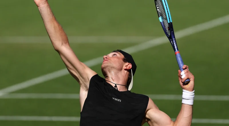 Jack Draper eager to ‘compete with the best’ as Taylor Fritz test awaits