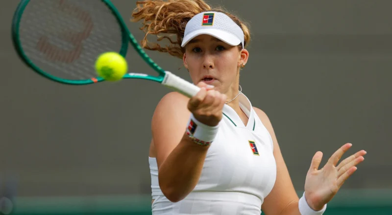 Mirra Andreeva clears first hurdle at Wimbledon in bid to join greats