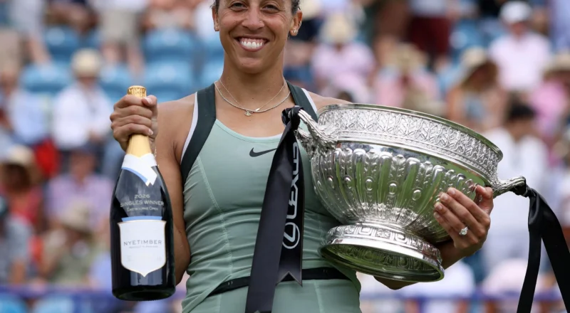 Madison Keys gets Wimbledon boost with Eastbourne title but Osaka faces injury worry