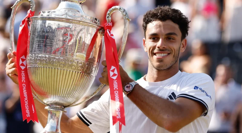 Francisco Cerundolo hits back to win Queen’s Club title against Tommy Paul