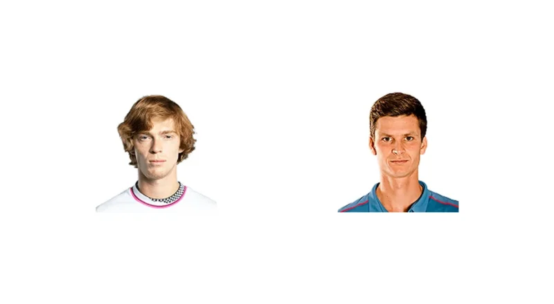 Prediction cover: A. Rublev vs H. Hurkacz