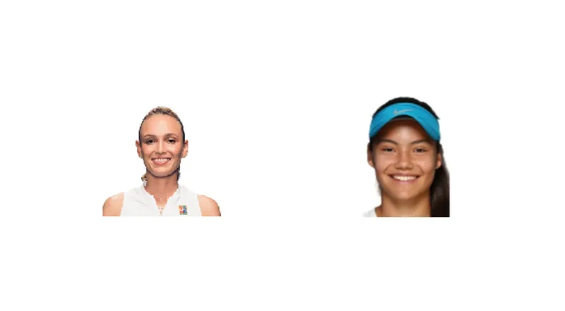 Prediction cover: D. Vekic vs E. Raducanu