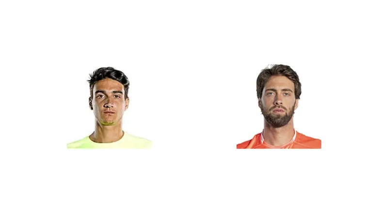 Prediction cover: L. Sonego vs N. Basilashvili