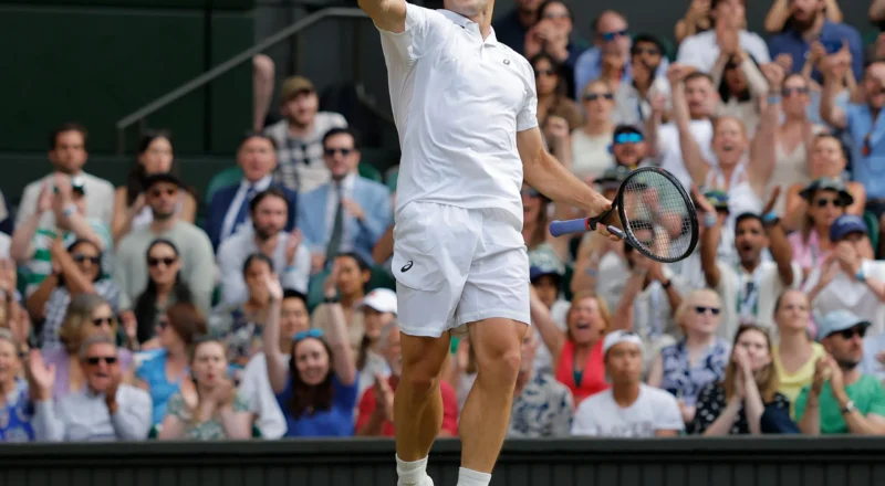 ‘Keep believing’: Arthur Fery sticks to tried and trusted for Wimbledon quarter-final