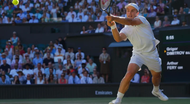 Arthur Fery outlasts Grigor Dimitrov in thriller to extend Wimbledon fairytale