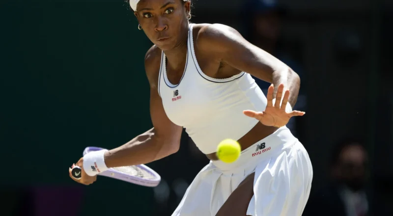 Wimbledon 2026: Muchova v Gauff, Kostyuk v Noskova semi-final updates – live
