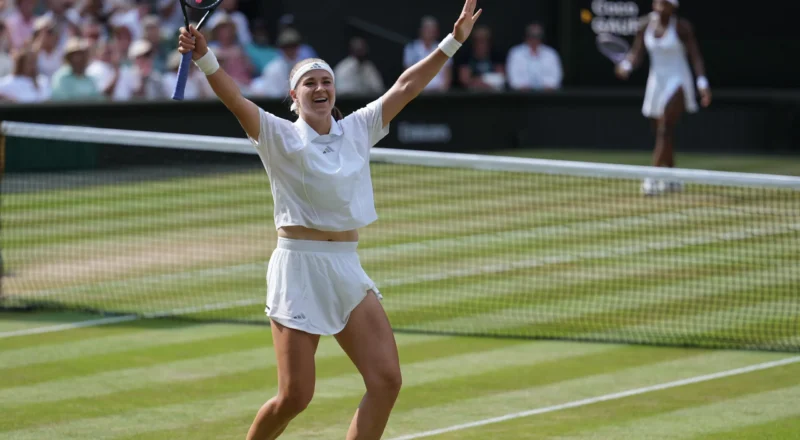 Muchova into Wimbledon final after nailbiting tie-break defeat of Coco Gauff