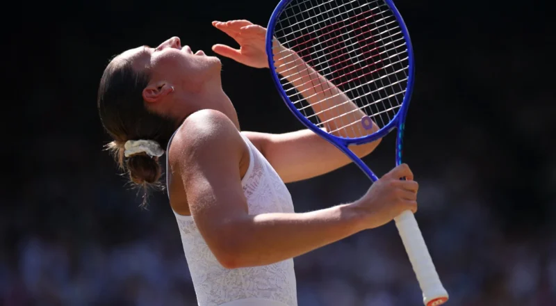 Marta Kostyuk and Linda Noskova roar into their first Wimbledon semi-finals
