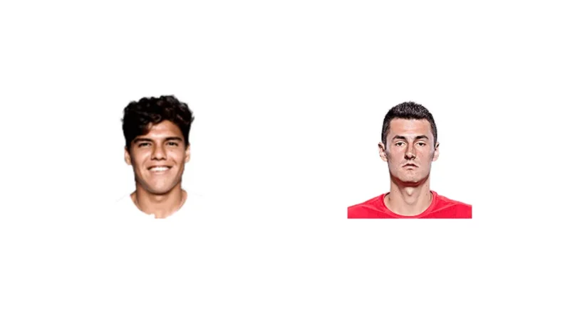 Prediction cover: A. Hernandez vs B. Tomic