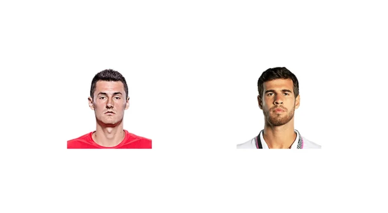 Prediction cover: B. Tomic vs K. Khachanov