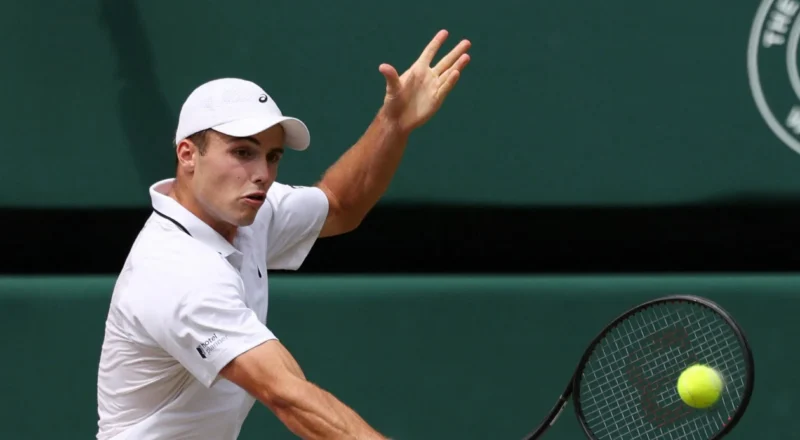 Wimbledon hero Arthur Fery back on court at a whole different level