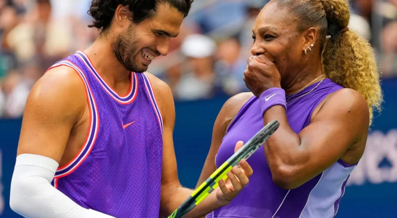 Serena Williams thrills New York crowd on US Open return with Alcaraz