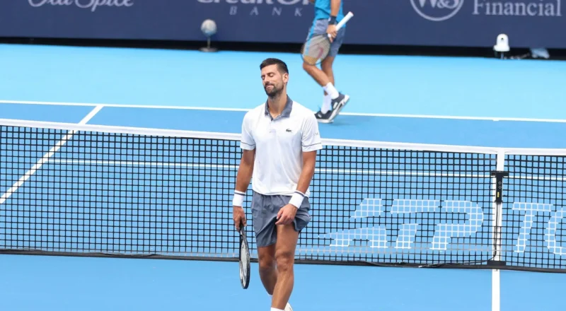 Novak Djokovic suffers in Cincinnati heat as Thiago Agustín Tirante inflicts shock defeat