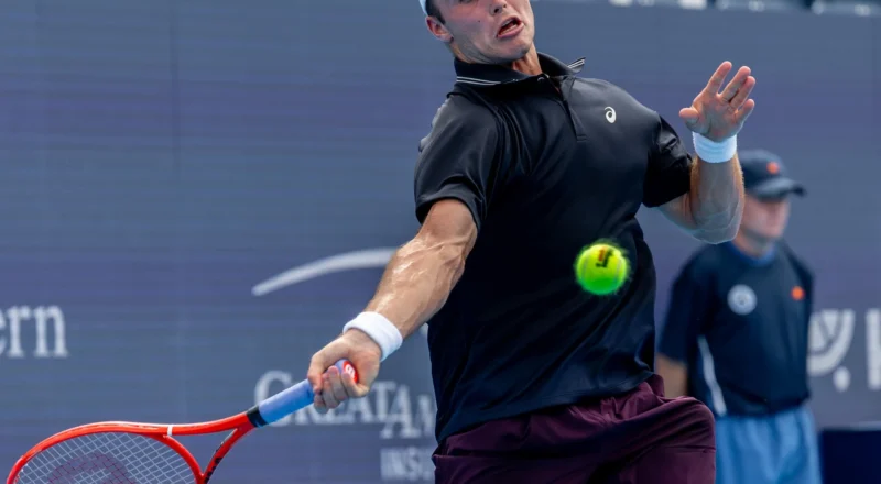 Arthur Fery gives Alex de Minaur stern test before bowing out in Cincinnati